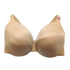 Lane Bryant Cacique Womens Bra Smooth Satin Full Coverage U/W Cafe Mocha 40F